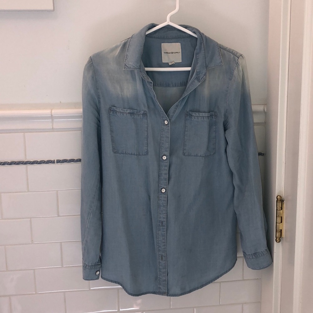 Thread and Supply Denim Shirt